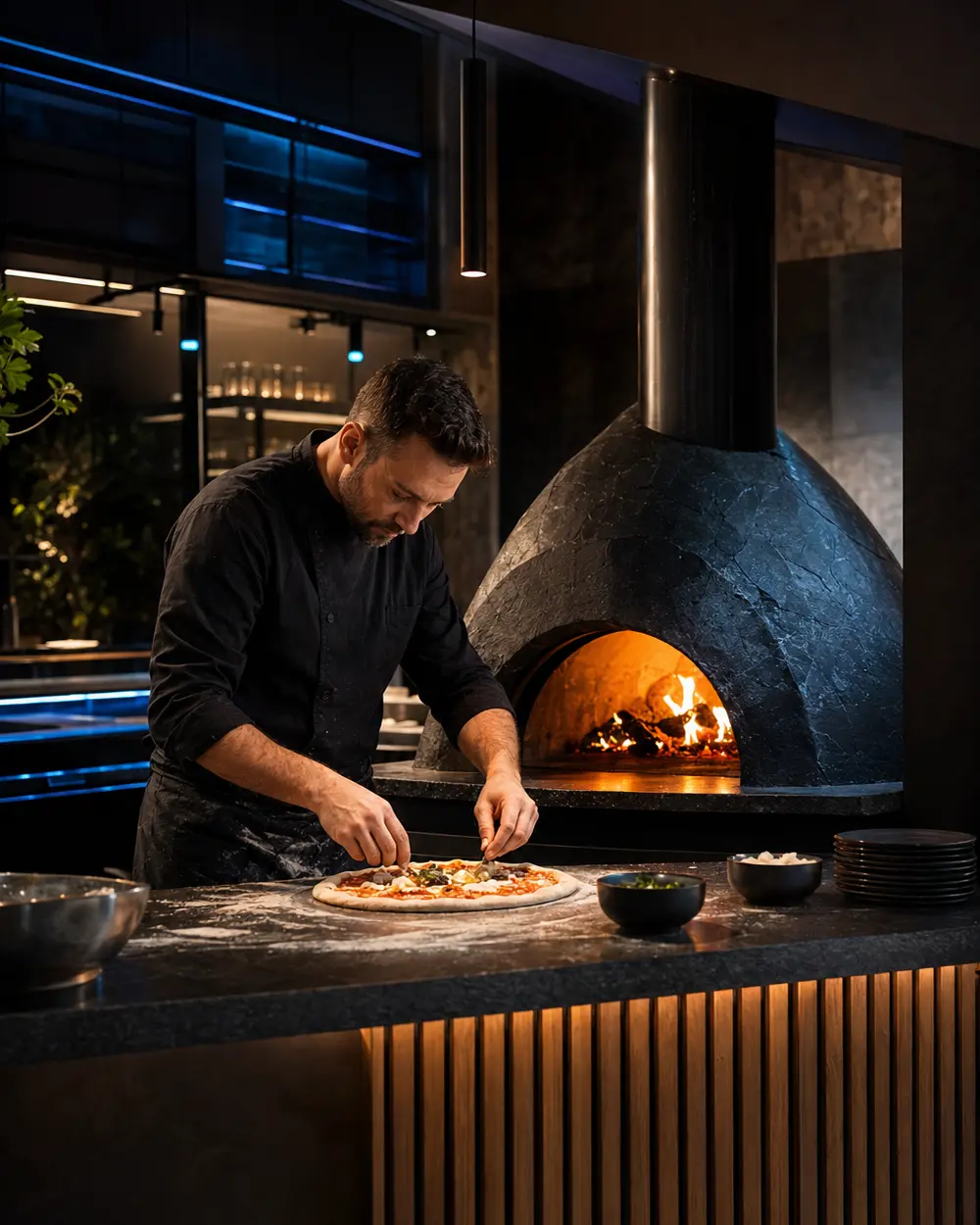 Modelo de site para Restaurante — Forno & Sal