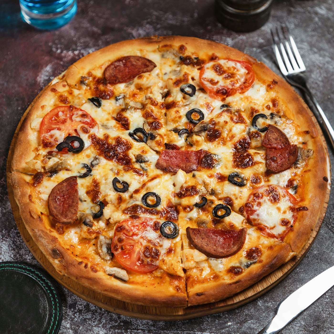 Pizzas da Forno di Napoli na mesa